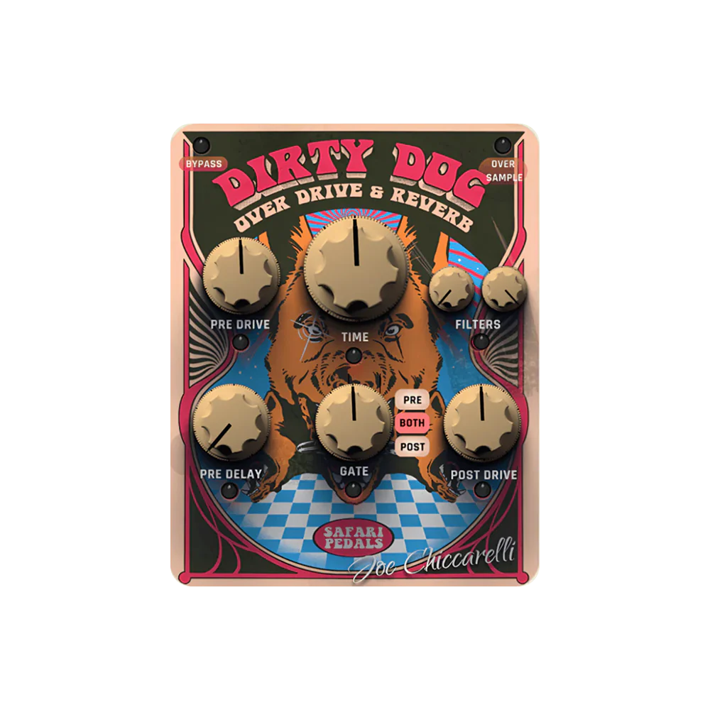 Dirty Dog Reverb - Wild Reverb & Drive w/Joe Chiccarelli