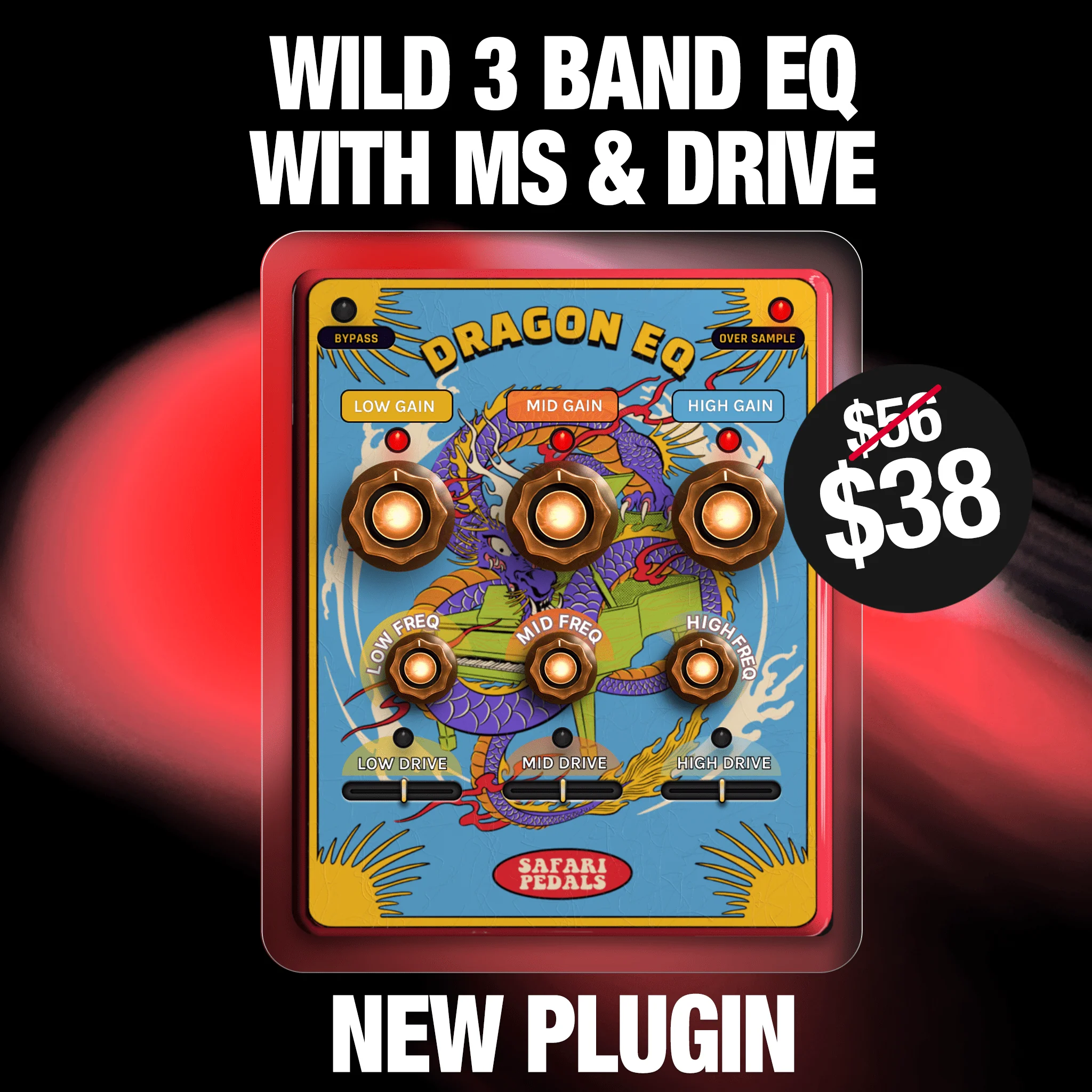 Dragon Eq - Wild 3 band eq with MS & Drive - Image 3